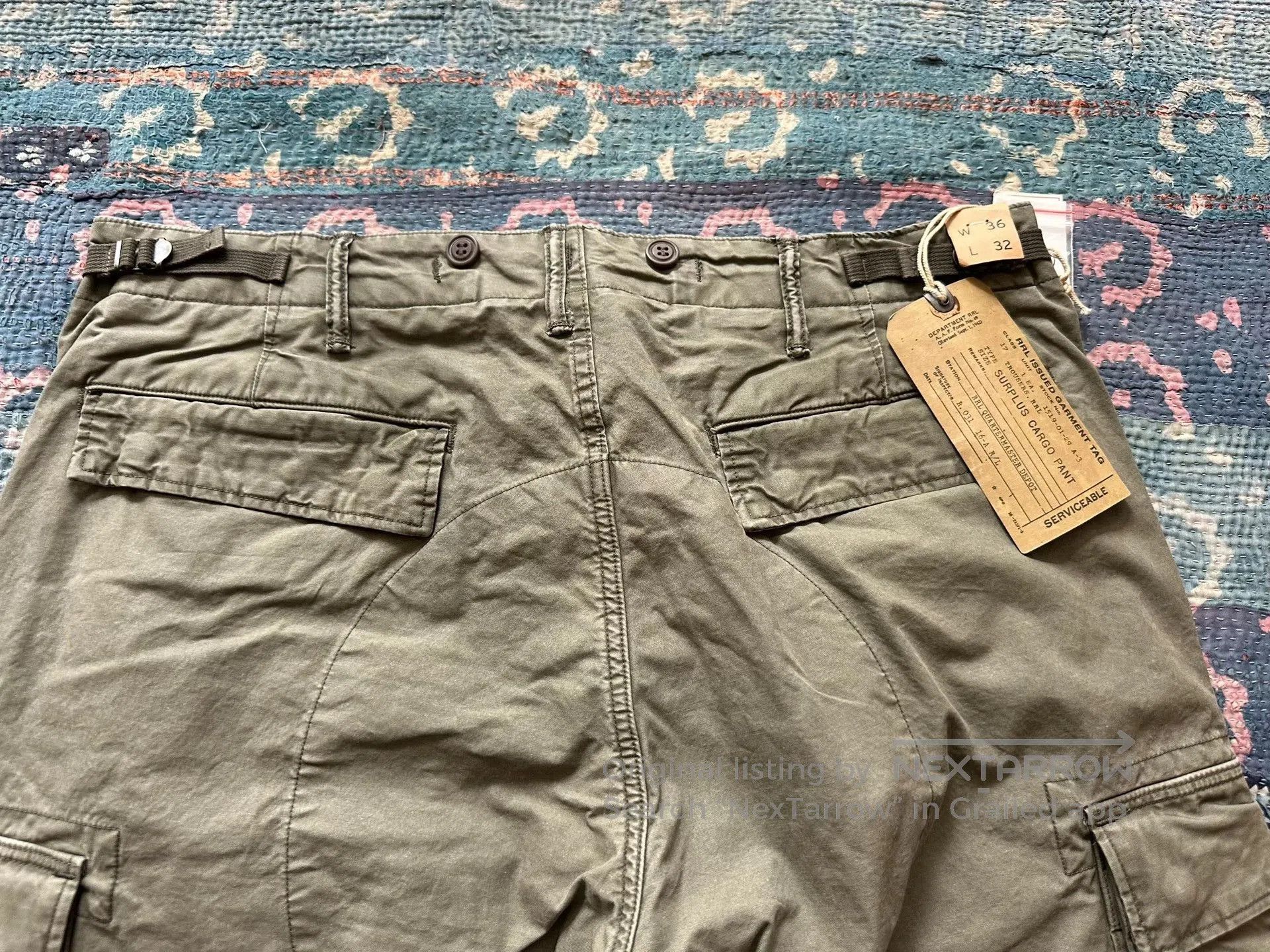 RRL Ralph Lauren RRL Work Casual Pants. Size US 36 / EU 52 - 4 Thumbnail