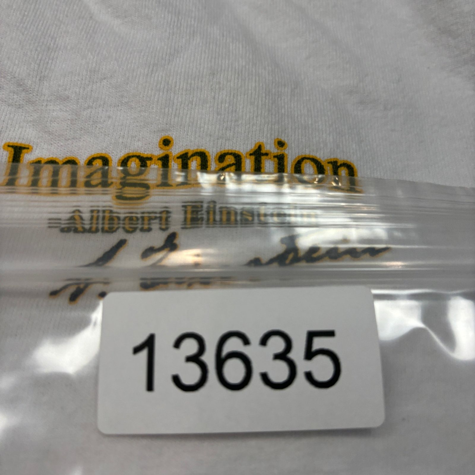 Vintage VTG Albert Einstein Imagination More Important Shirt Large Size US L / EU 52-54 / 3 - 9 Thumbnail