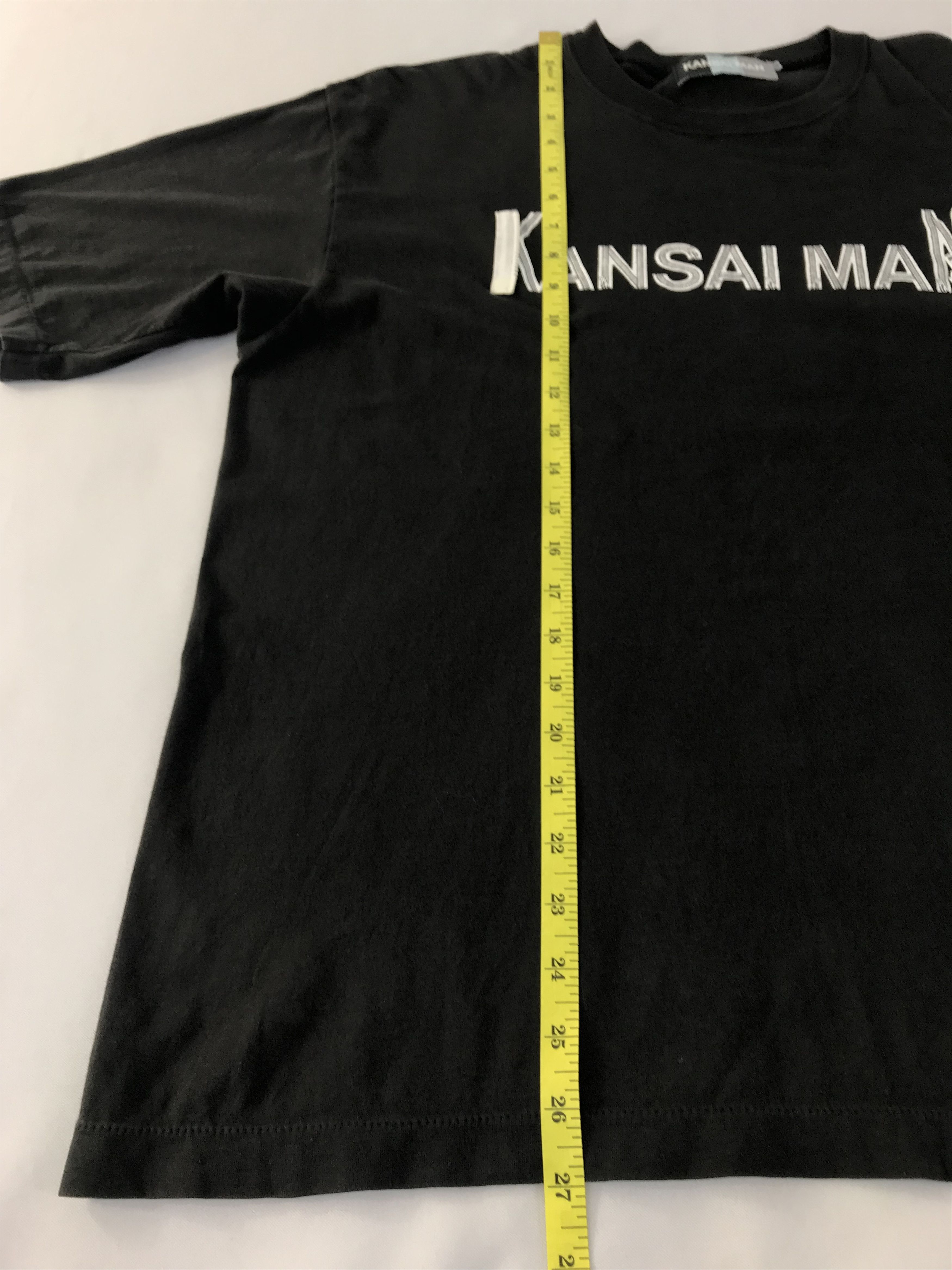Kansai Yamamoto 90s Kansai Yamamoto Kansai Man Big Logo Tee Size US XL / EU 56 / 4 - 10 Thumbnail