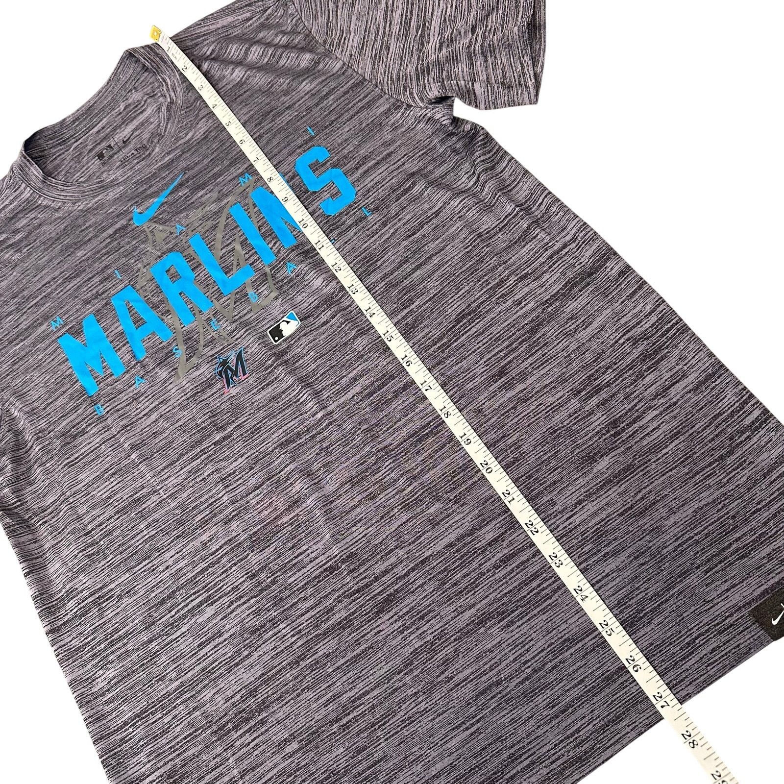 Nike Nike Miami Marlins Authentic Collection Performance T-Shirt Size US M / EU 48-50 / 2 - 5 Thumbnail