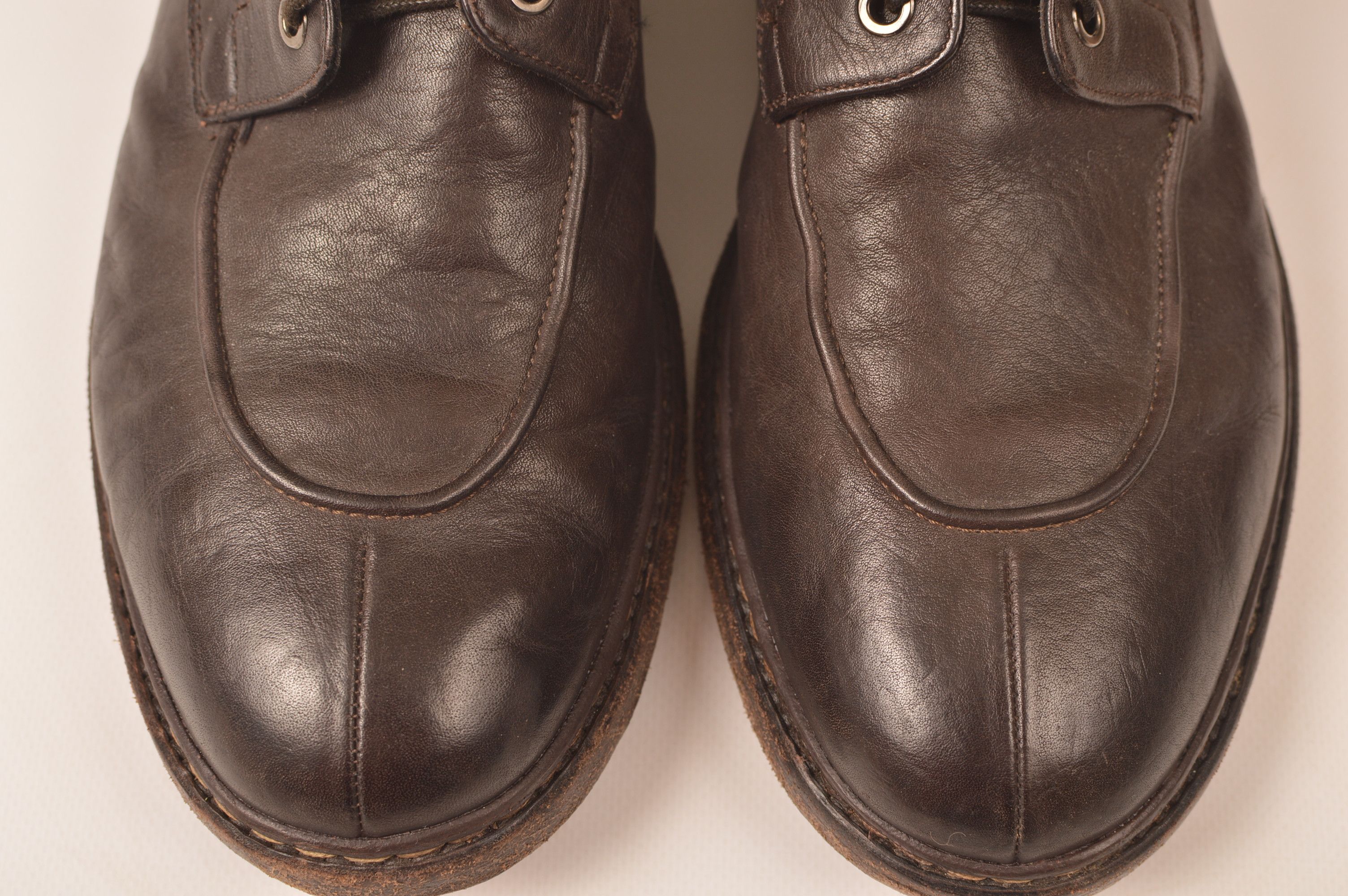 Barracuda Barracuda Brown Leather Combat Boots Size US 12 / EU 45 - 3 Thumbnail
