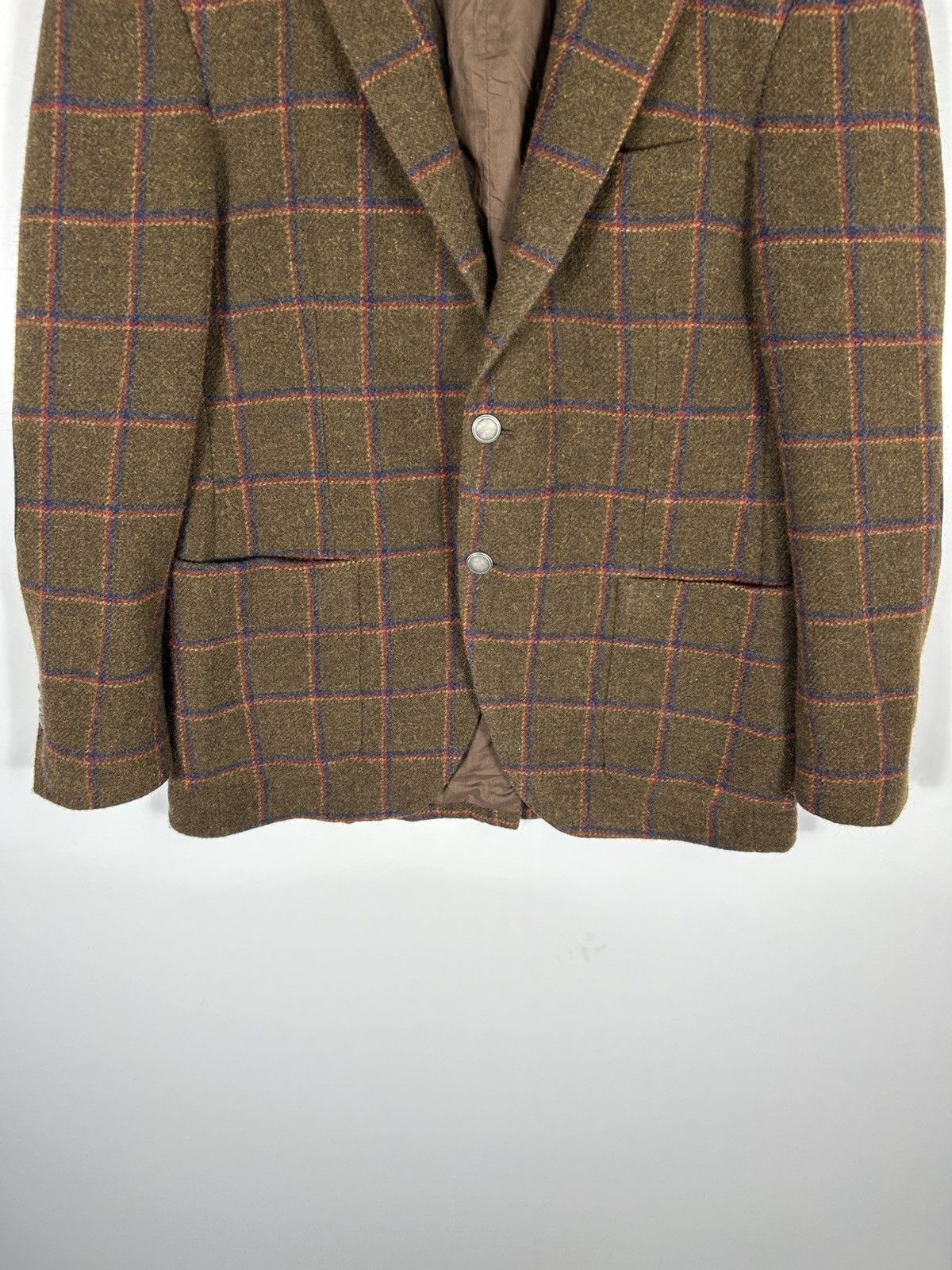 Designer 🔥51 CINQUANTUNO Italian Wool Luxury Flannel Sport Coat Size US M / EU 48-50 / 2 - 5 Thumbnail