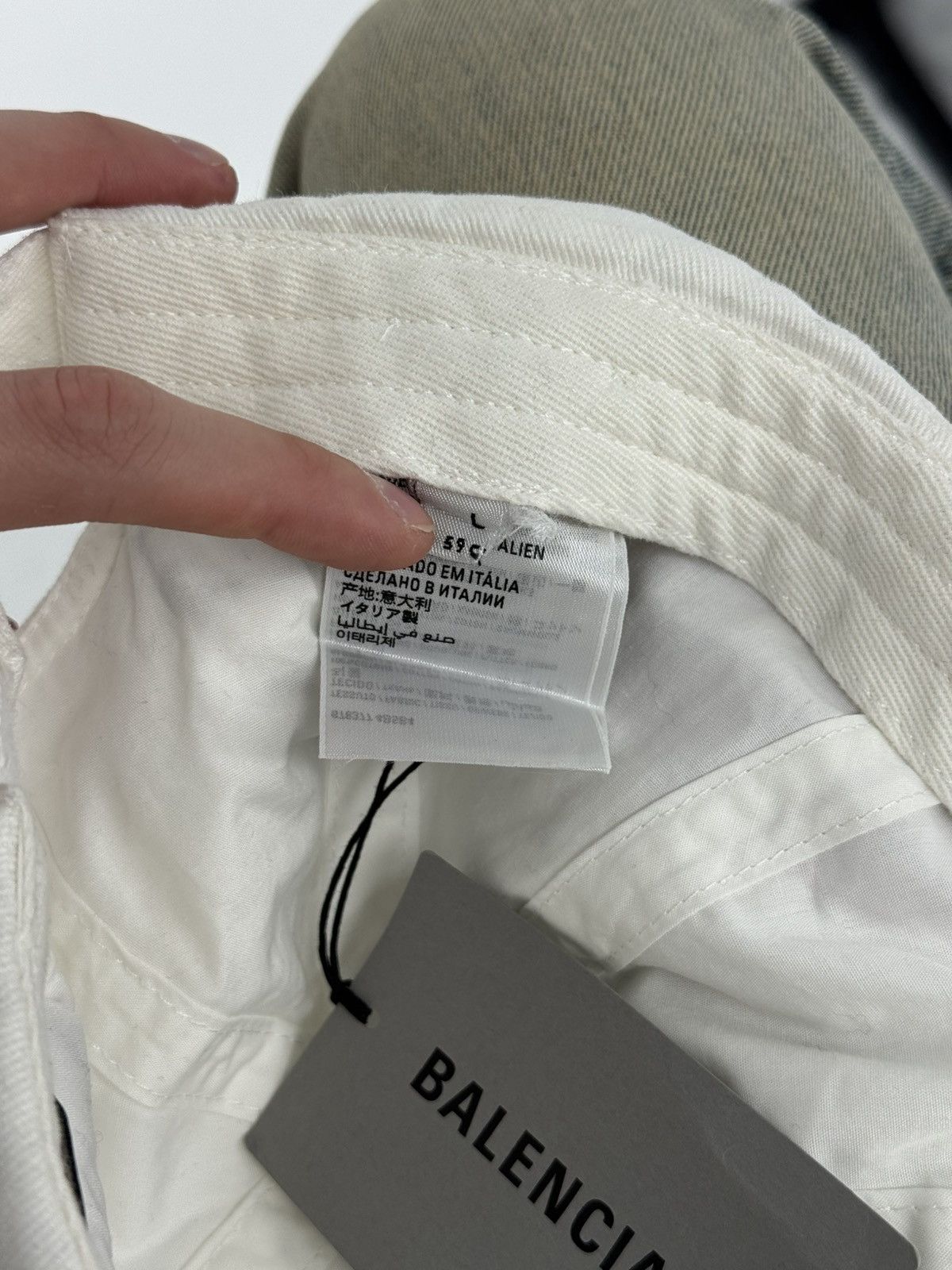 Balenciaga Balenciaga Baseball Cap Size ONE SIZE - 4 Thumbnail