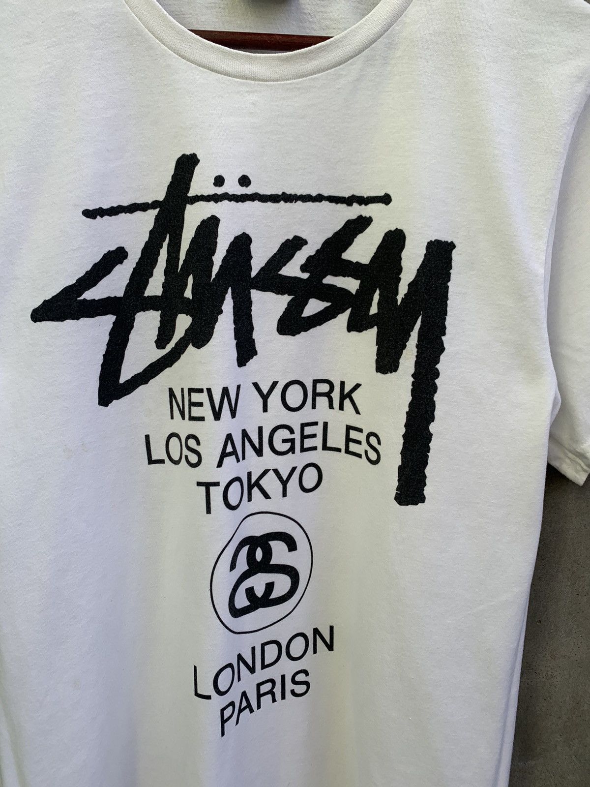 Stussy World Tour Tee Size US S / EU 44-46 / 1 - 4 Thumbnail