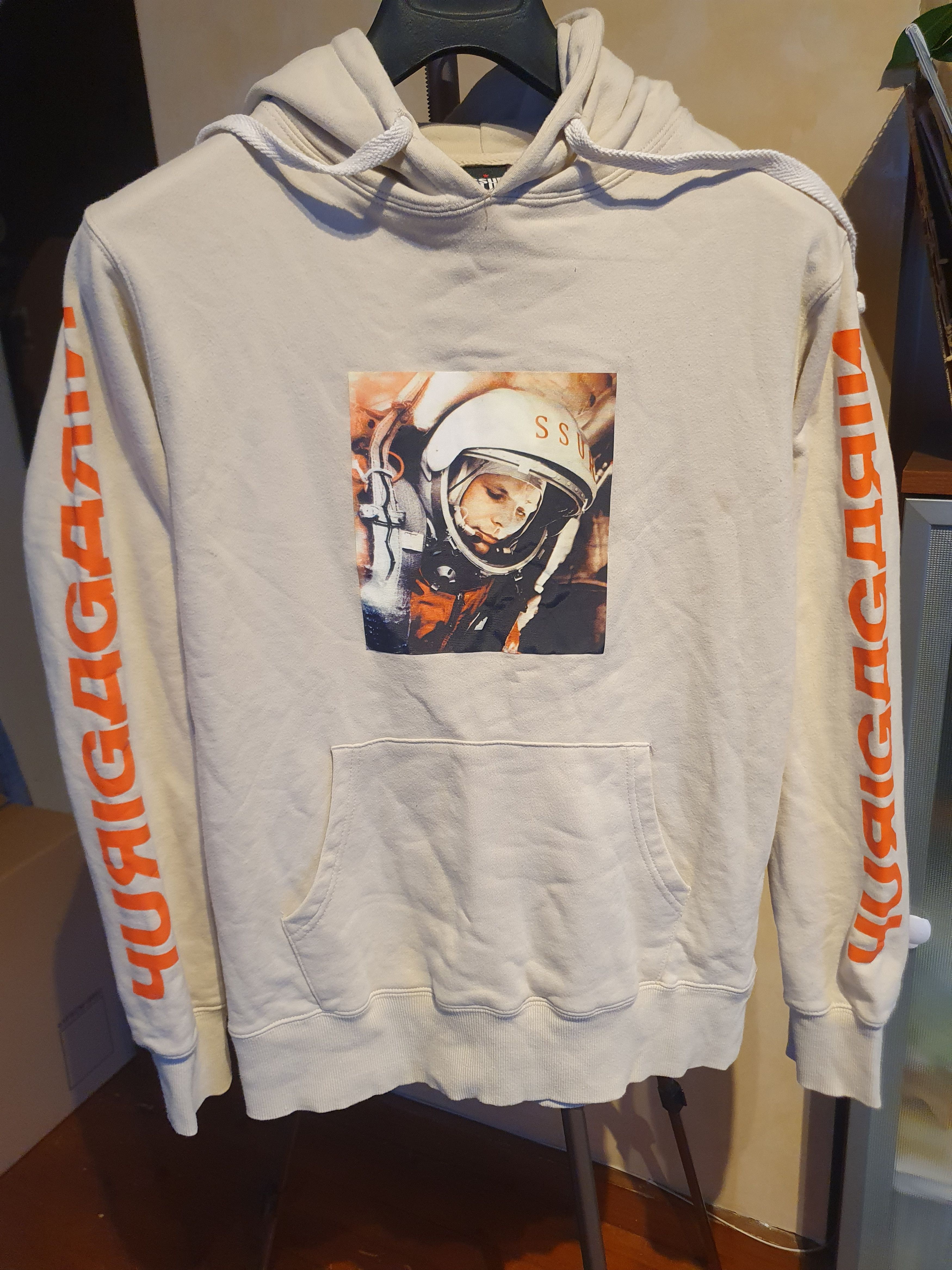 SSUR SSUR Plus Hoodie Yuri Gagarin Spaceman Cosmonaut sz S/M? Size US S / EU 44-46 / 1 - 8 Thumbnail
