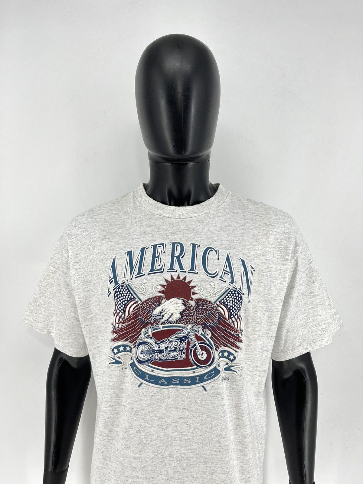 Harley Davidson Crazy Vintage American Chopper graphic T-shirt Bike tee Size US XL / EU 56 / 4 - 1 Thumbnail