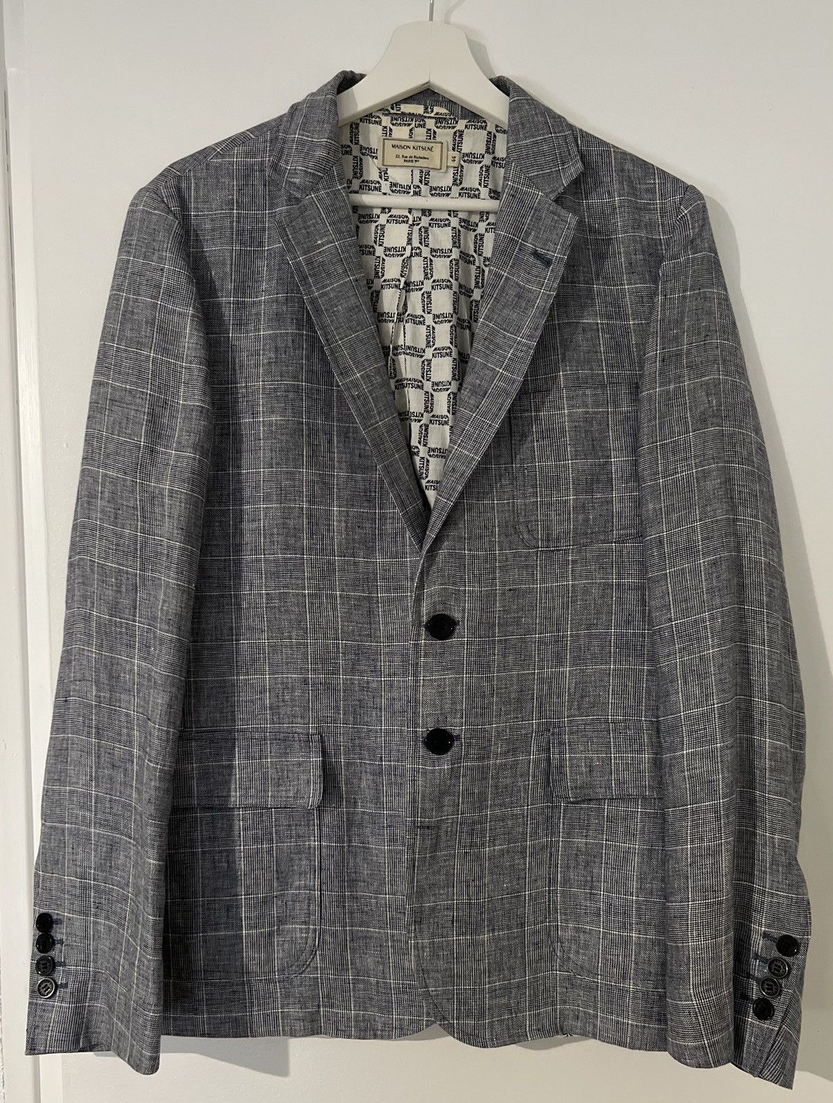 Maison Kitsune Maison Kitsune linen jacket Size US S / EU 44-46 / 1 - 1 Thumbnail