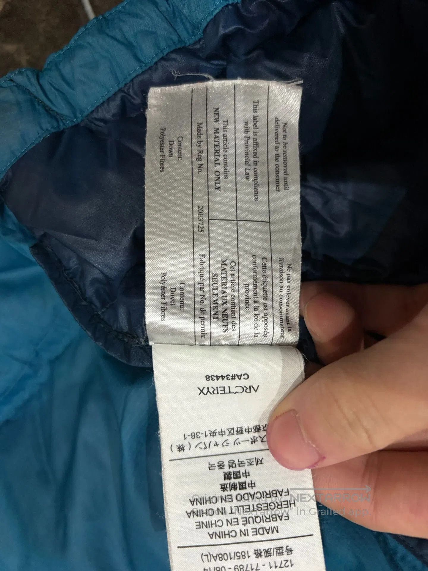 Arc'teryx Arc'teryx Thorium Ar Down Jacket. Size US L / EU 52-54 / 3 - 4 Thumbnail