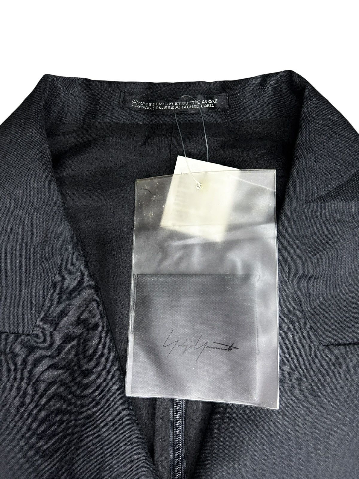 Yohji Yamamoto S/S 01 NWT Oversized Zip Back Blazer Size M / US 6-8 / IT 42-44 - 5 Thumbnail