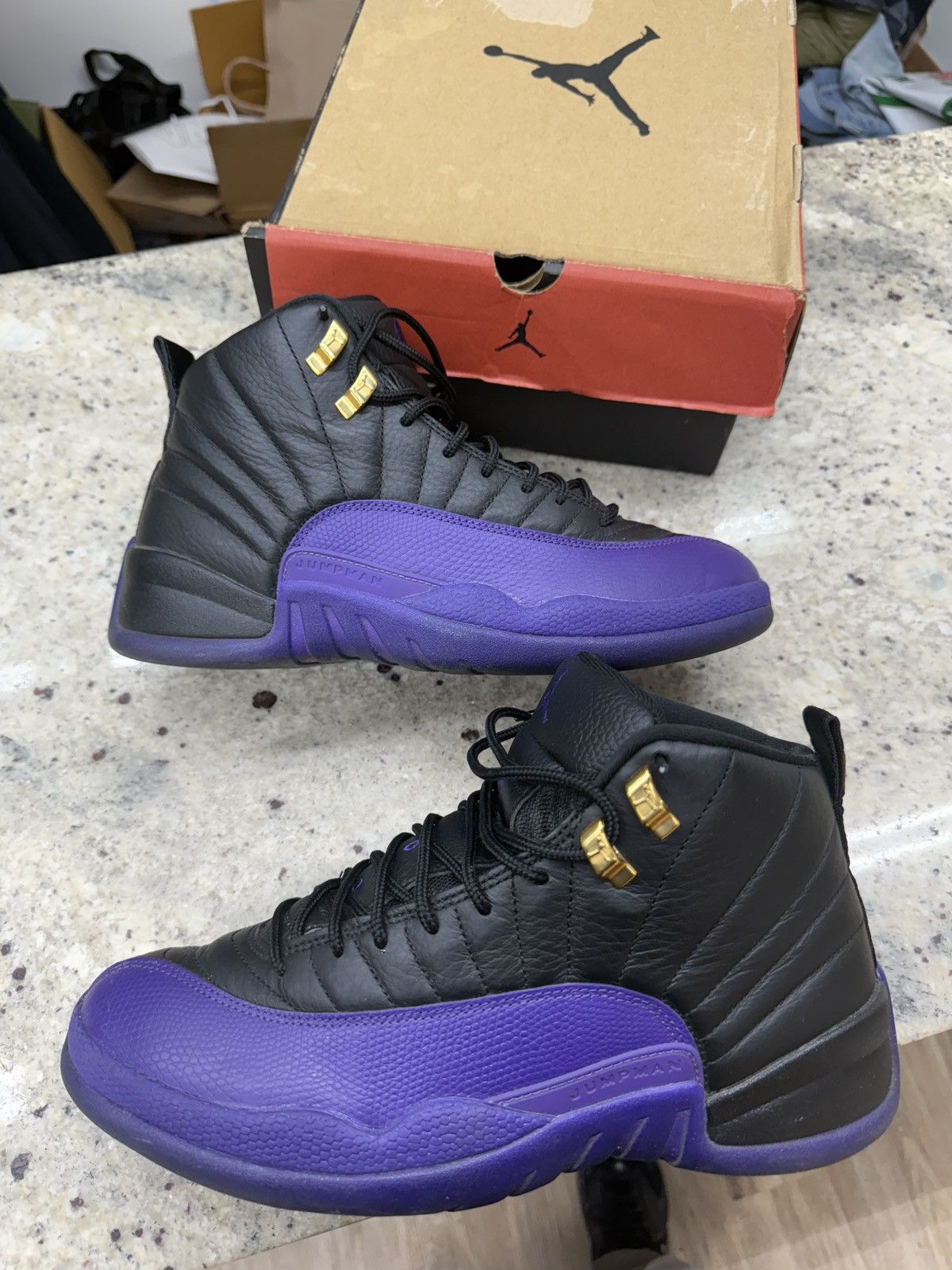 Jordan Brand Air Jordan 12 Retro Field Purple Size US 9.5 / EU 42-43 - 1 Thumbnail
