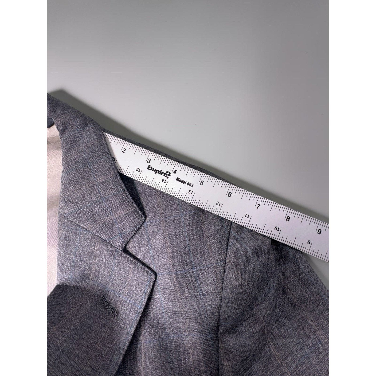 Ralph Lauren Polo University Ralph Lauren Mens 42R Gray Sport Coat Blazer Size 42R - 7 Thumbnail