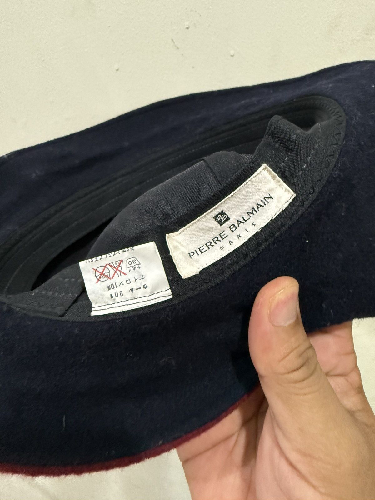 Balmain VTG Pierre Balmain PB Bucket Hat Size ONE SIZE - 8 Thumbnail