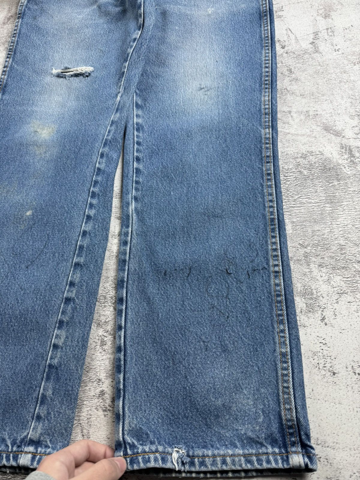 Dickies Faded Dickies Work Y2K Very Worn Denim 38/32 Jeans Pants Size US 38 / EU 54 - 6 Thumbnail