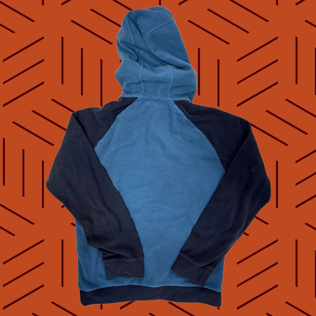 Patagonia VINTAGE? No. Patagonia Men's Micro D Hoody Blue Black Fleece Hooded Pullover Hoodie S Size US S / EU 44-46 / 1 - 1 Thumbnail