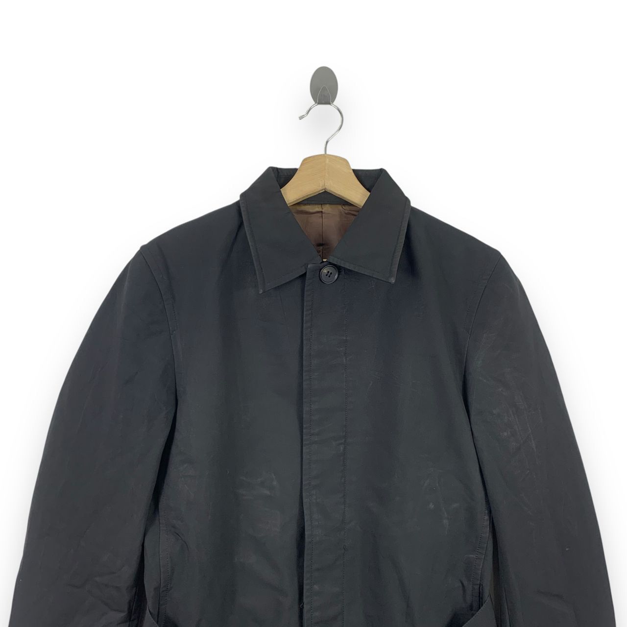 Jean Paul Gaultier Vintage JEAN PAUL GAULTIER HOMME France Long Coat Jacket Size US S / EU 44-46 / 1 - 3 Thumbnail