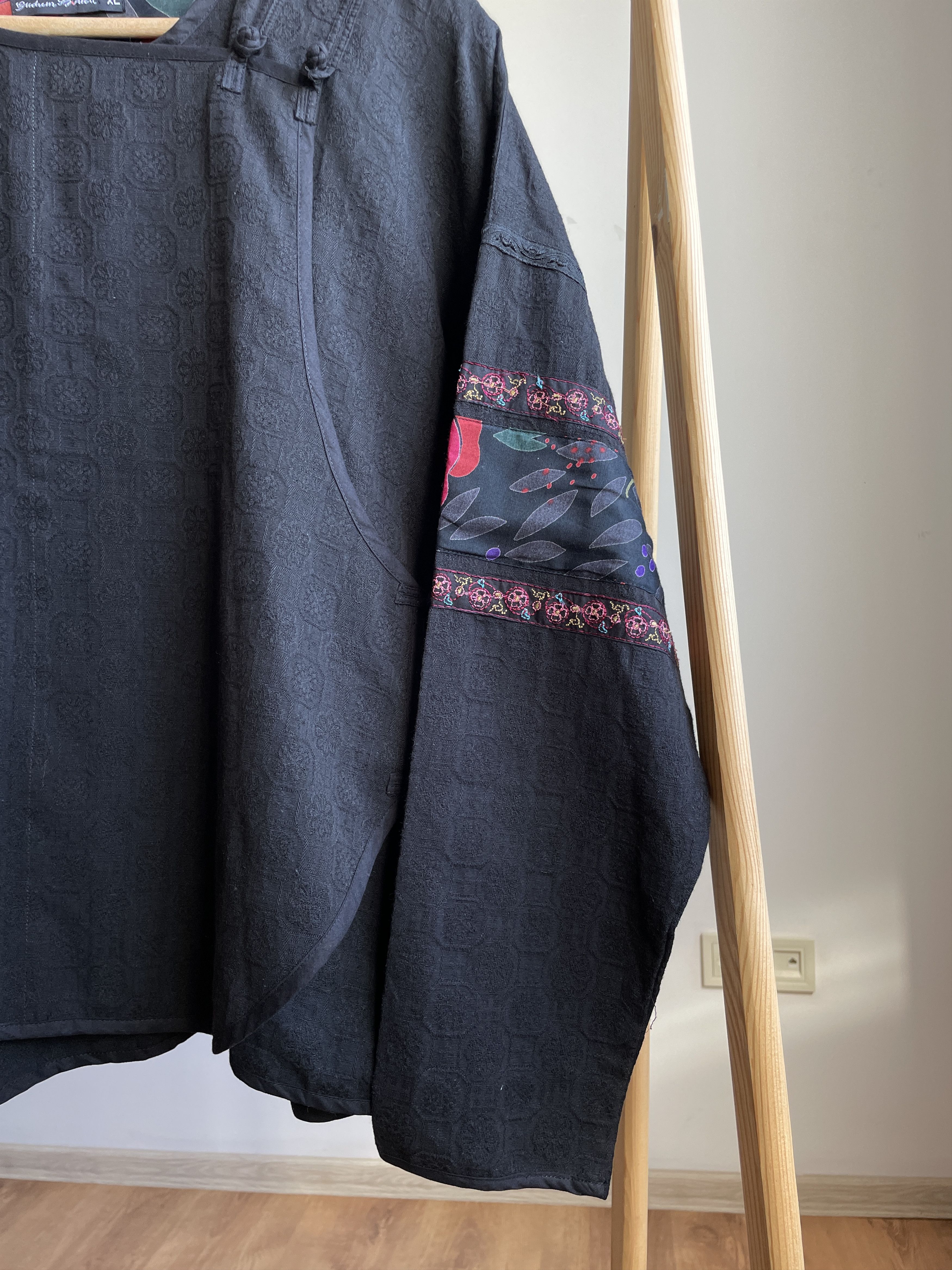 Gudrun Sjoden Gudrun Sjoden Womens Cotton Blend Kimono Jacket Size XL / US 12-14 / IT 48-50 - 5 Thumbnail