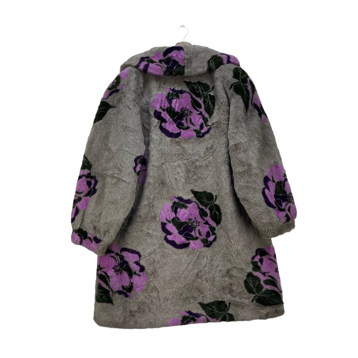 Other Anna Cristina FullPrint Mohair Long Coat Jacket Size M / US 6-8 / IT 42-44 - 2 Thumbnail