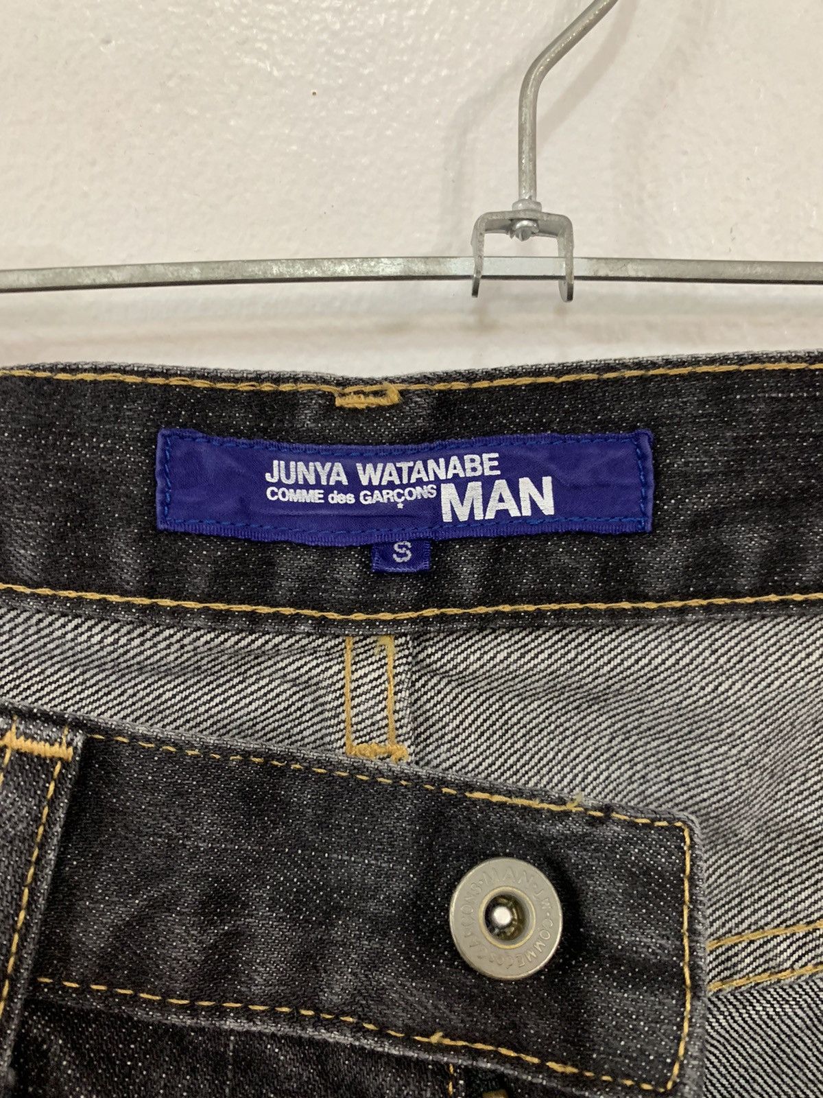 Japanese Brand Junya Watanabe CDG 14AW Patchwork Denim 🔥🔥🔥 Size US 32 / EU 48 - 4 Thumbnail
