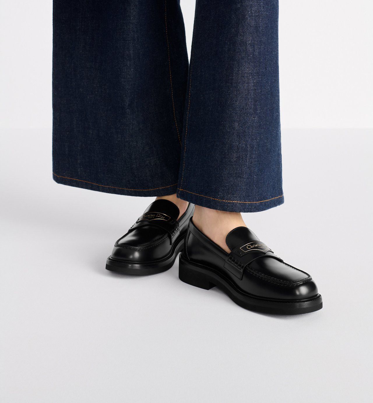 Dior Dior Boy Loafer Black Brushed Calfskin Size US 6 / IT 36 - 4 Thumbnail