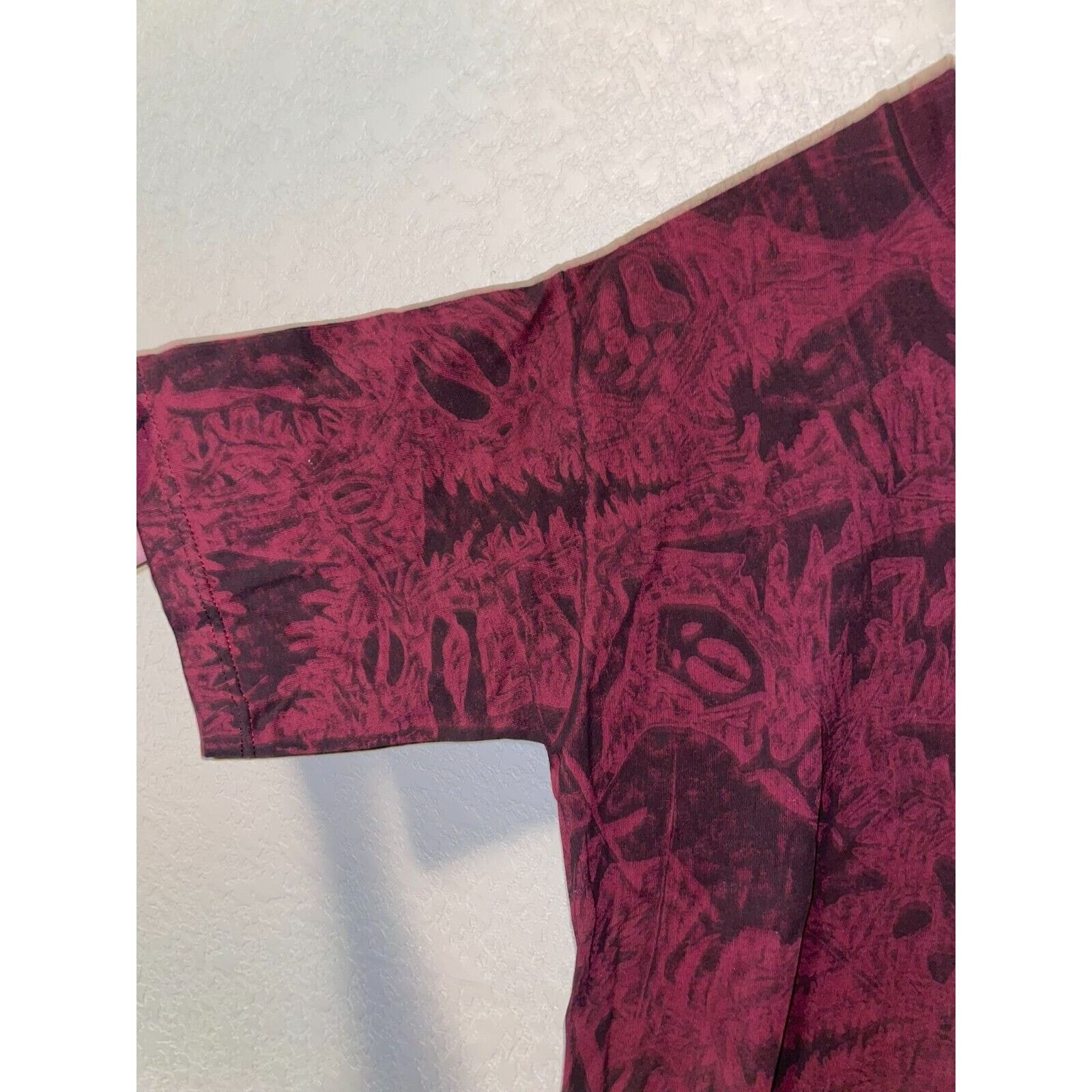 Jerzees Vintage Idaho Animal Shirt Nature All Over Print Red 90s VTG Size US M / EU 48-50 / 2 - 4 Thumbnail