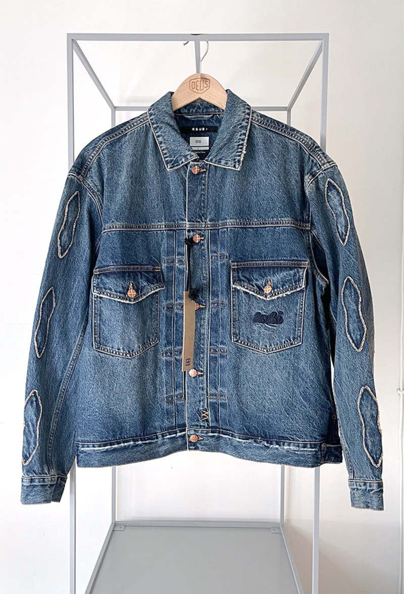 Ksubi KSUBI This is Not a Rodeo Doubledown Denim Jacket Size US XXL / EU 58 / 5 - 1 Thumbnail