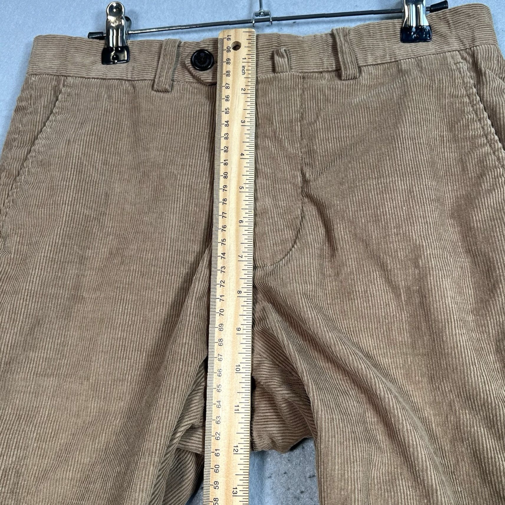 Vintage VINTAGE Kent & Curwen England Briggs Corduroy Pants Adult 30 Beige Straight Leg Mens Size US 30 / EU 46 - 6 Thumbnail