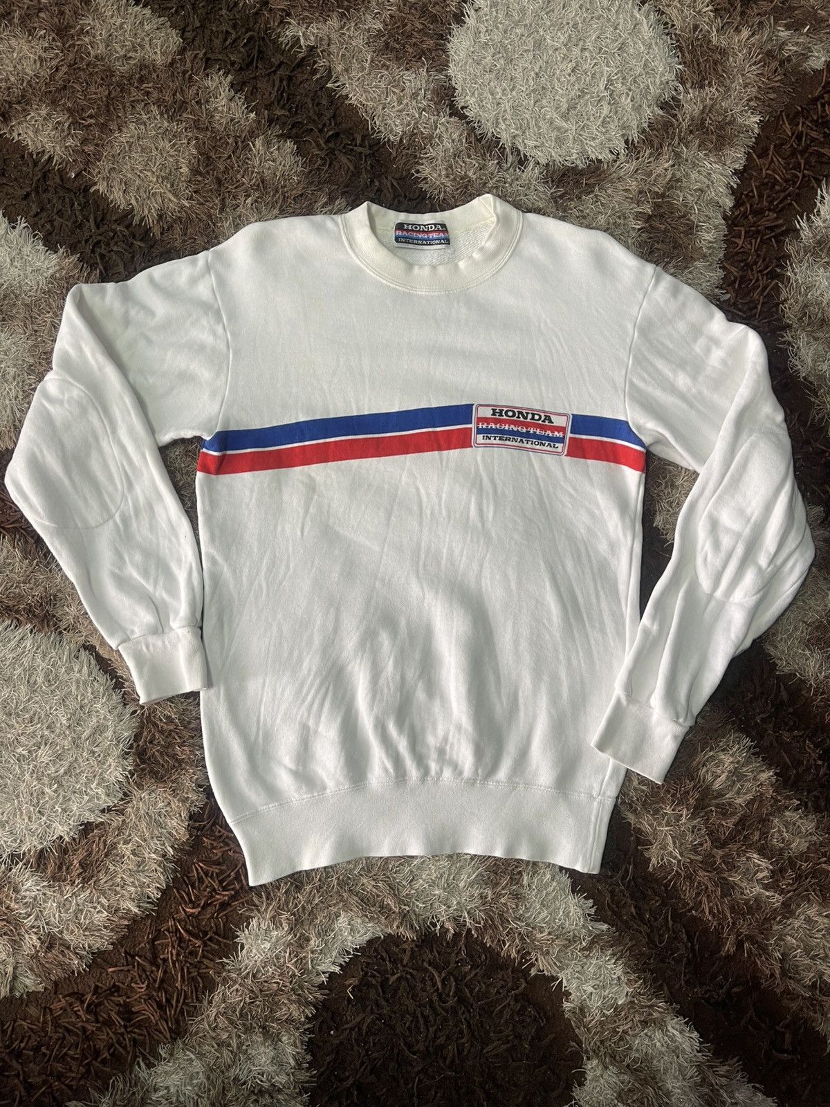 Honda × Japanese Brand × Sports Specialties VINTAGE HONDA RACING TEAM INTERNATIONAL SPELL OUT VERY RARE Size US S / EU 44-46 / 1 - 1 Thumbnail