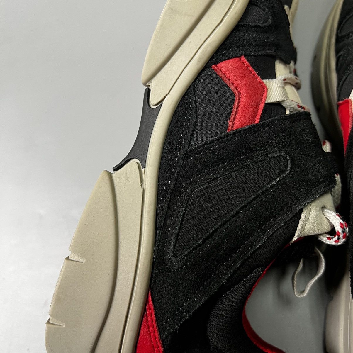 Isabel Marant Isabel Marant “Kindsay” sneakers Black Red Luxury Size US 8 / IT 38 - 9 Thumbnail