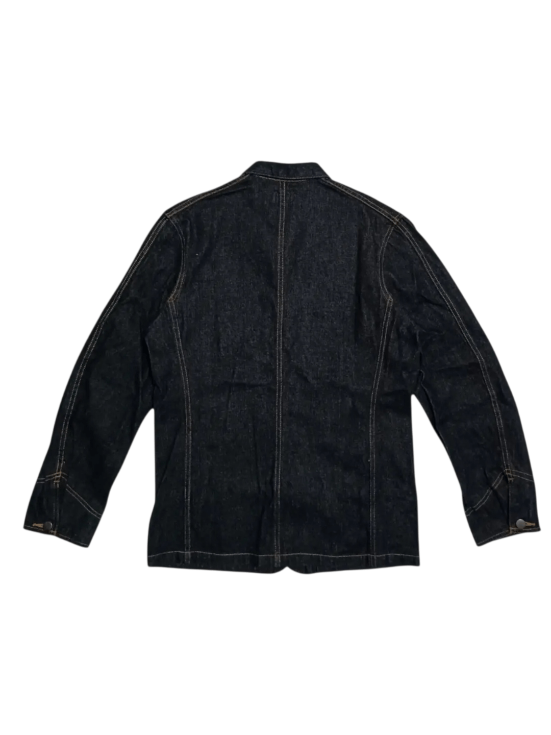 Japanese Brand Japanese Dry Indigo Denim Chore Jacket Size US M / EU 48-50 / 2 - 8 Thumbnail