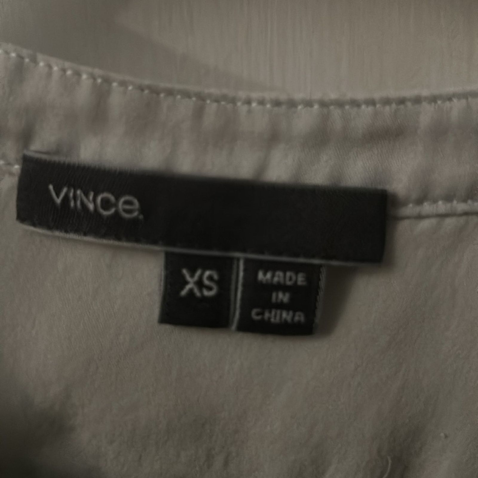 Vince Vince Sheer Long Sleeve Blouse XS Classic Preppy Size XS / US 0-2 / IT 36-38 - 8 Thumbnail