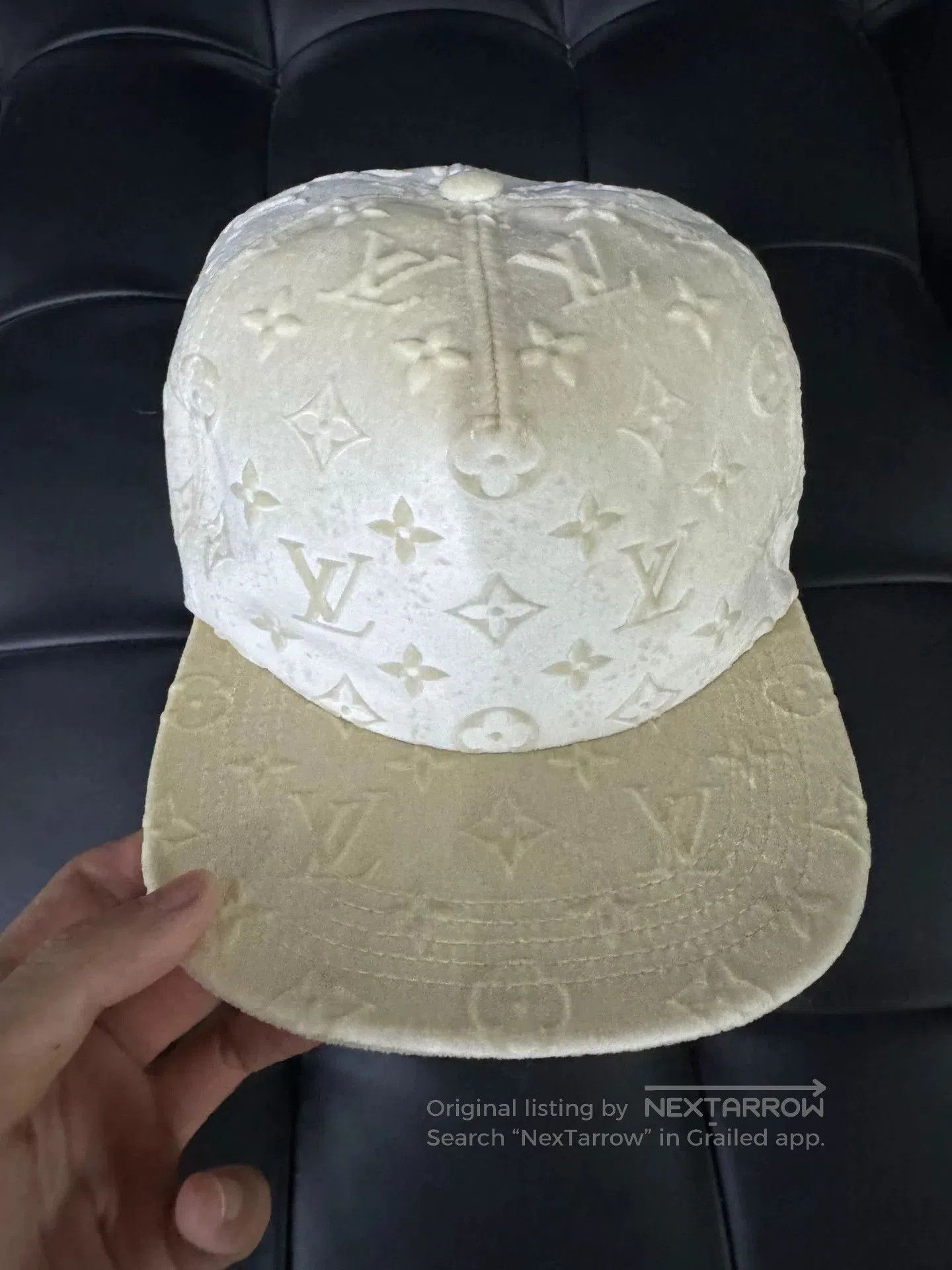 Louis Vuitton Louis Vuitton Velour Baseball Cap. Size ONE SIZE - 2 Thumbnail