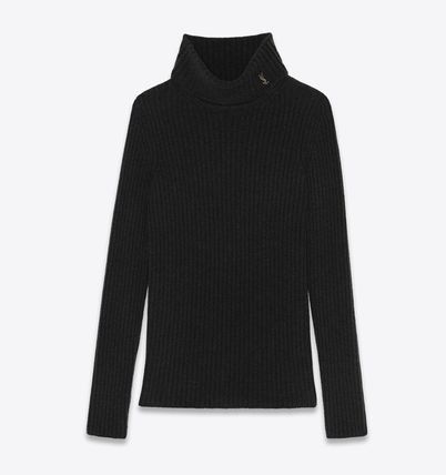 Saint Laurent Paris CASSANDRE Turtleneck Sweater in Wool and Cashmere Size XS / US 0-2 / IT 36-38 - 1 Thumbnail