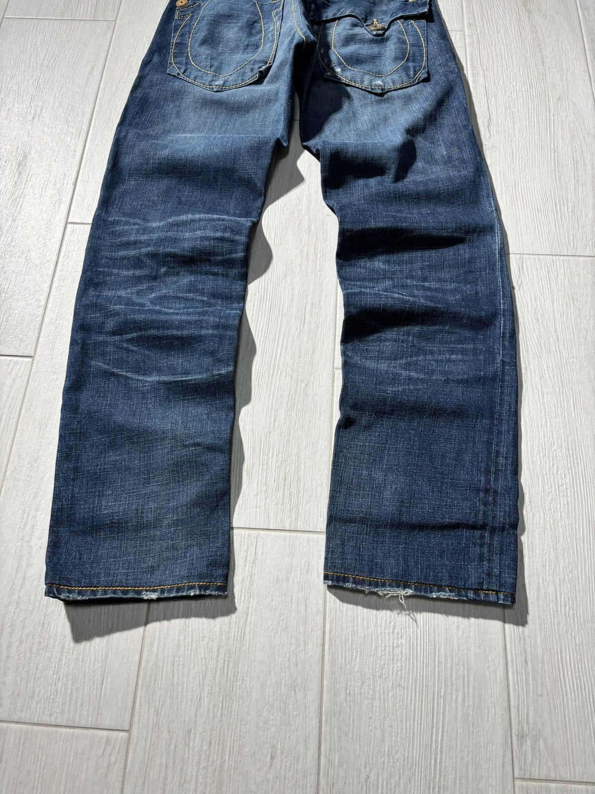 True Religion Y2K True Religion Jeans Denim Distressed USA Chief Keef Size US 29 - 2 Thumbnail