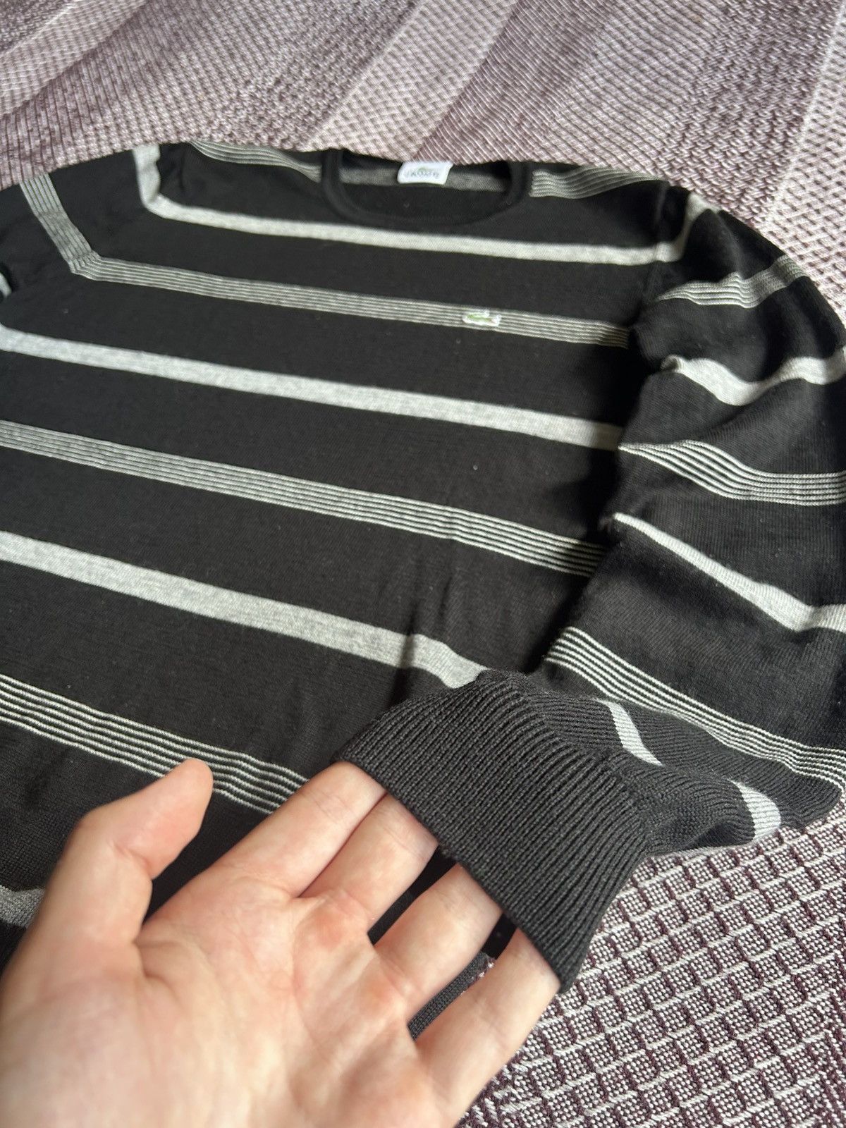 Vintage Lacoste Multicolour Sweater Striped Size 4 Streetwear Style Size US M / EU 48-50 / 2 - 5 Thumbnail