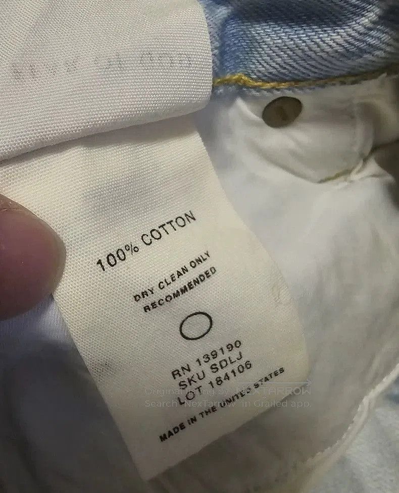 Fear of God Fear of God Light Blue Denim Jeans. Size US 30 / EU 46 - 7 Thumbnail