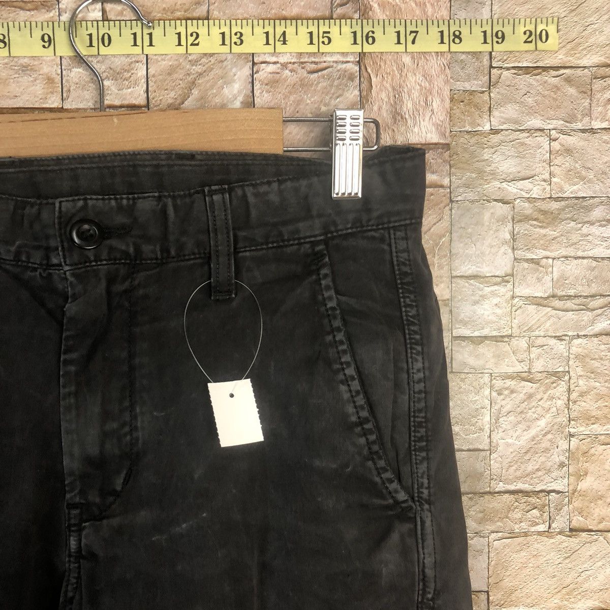 Faded Glory × Japanese Brand Uniqlo Black faded Cargo Multipocket Pants #A746 Size US 28 / EU 44 - 9 Thumbnail