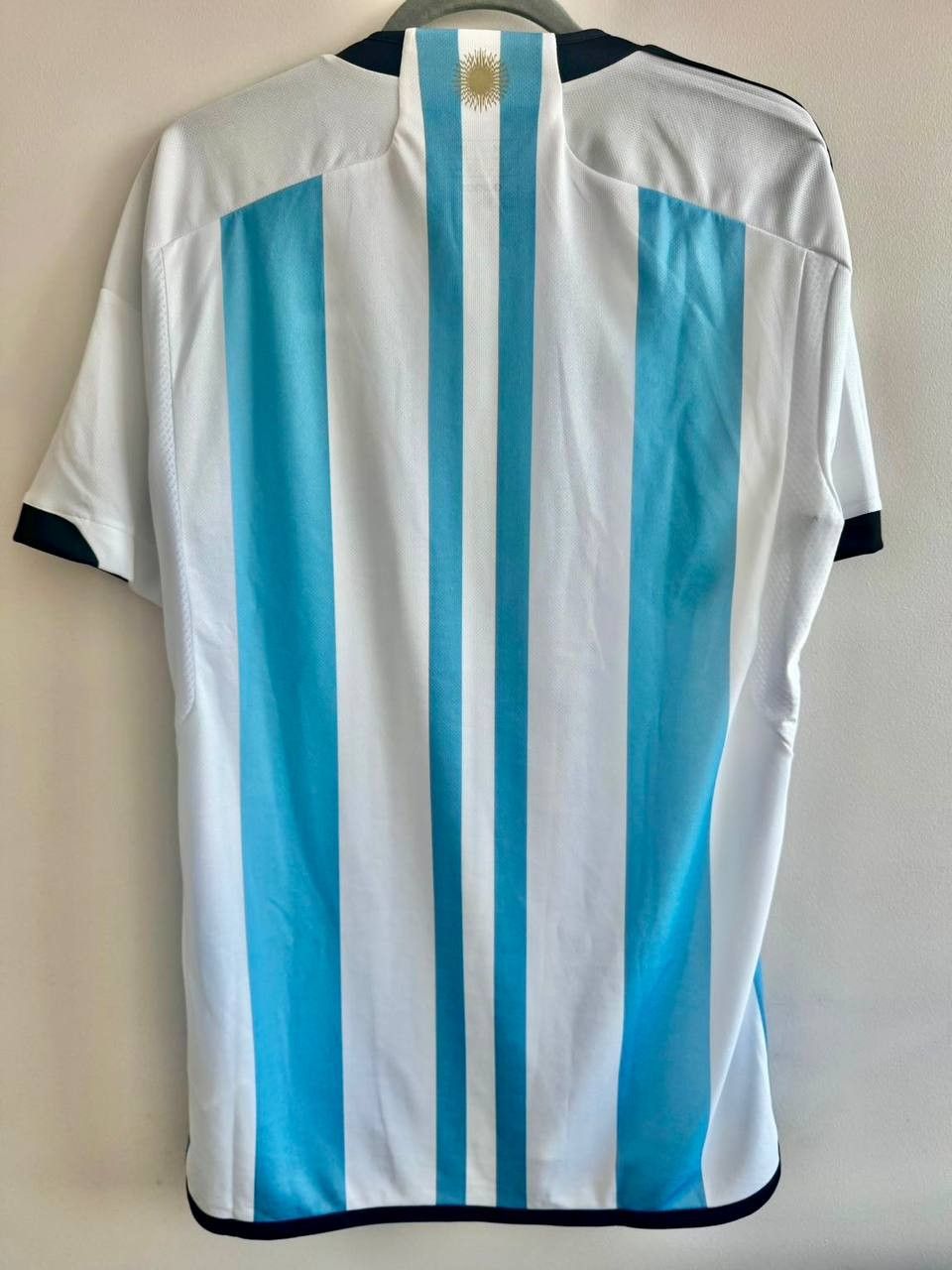 Adidas Adidas Argentina 2022 World Cup 3-Star Jersey Size US L / EU 52-54 / 3 - 2 Thumbnail
