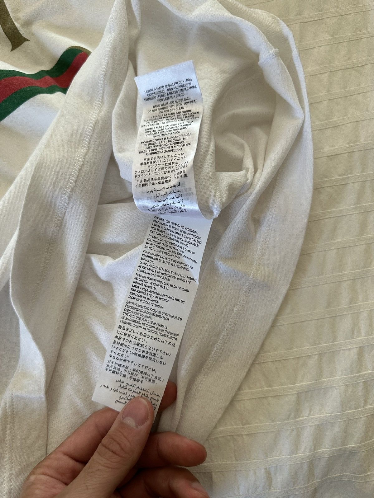 Gucci Gucci logo T shirt Size US S / EU 44-46 / 1 - 5 Thumbnail