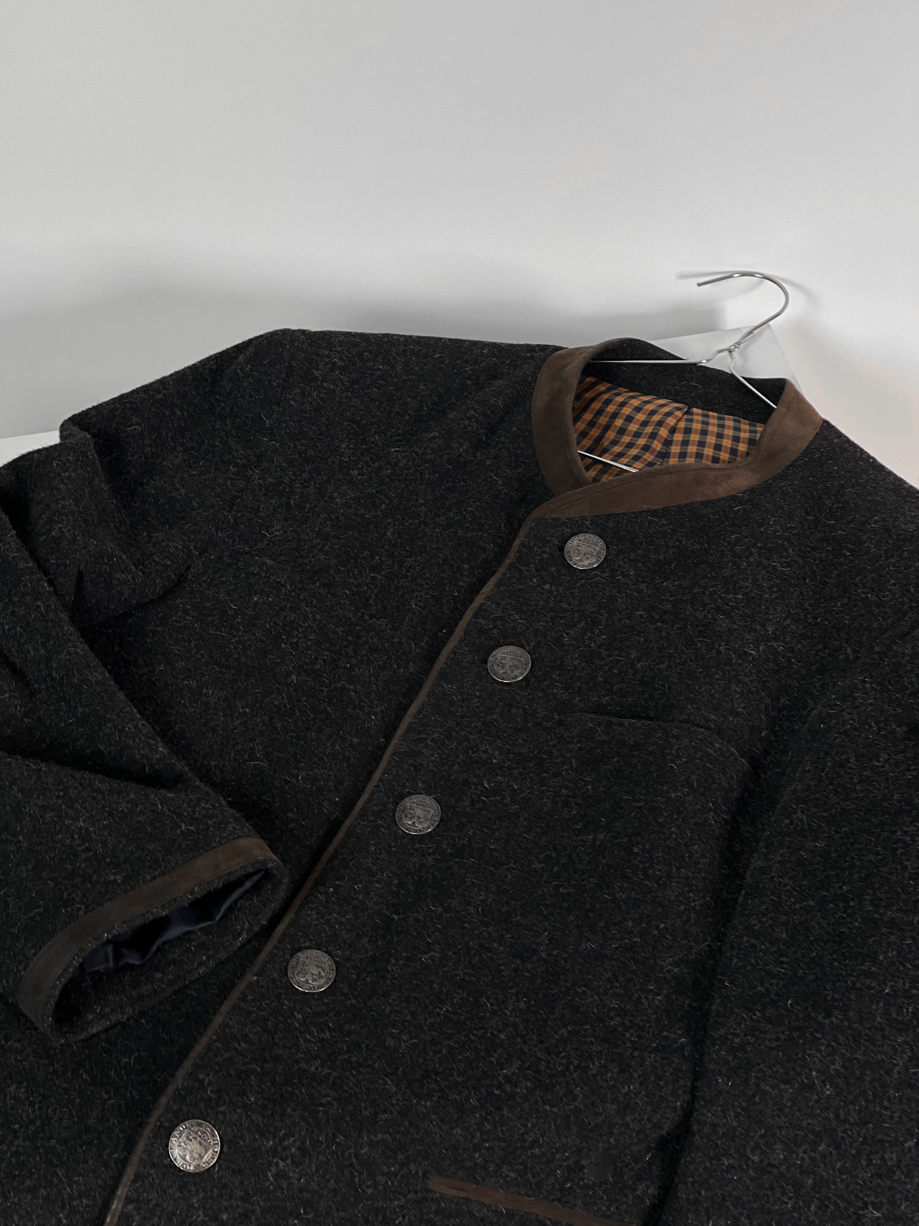 Other Distler Original Vintage Men`s Wool Blazer Size 48R - 2 Thumbnail