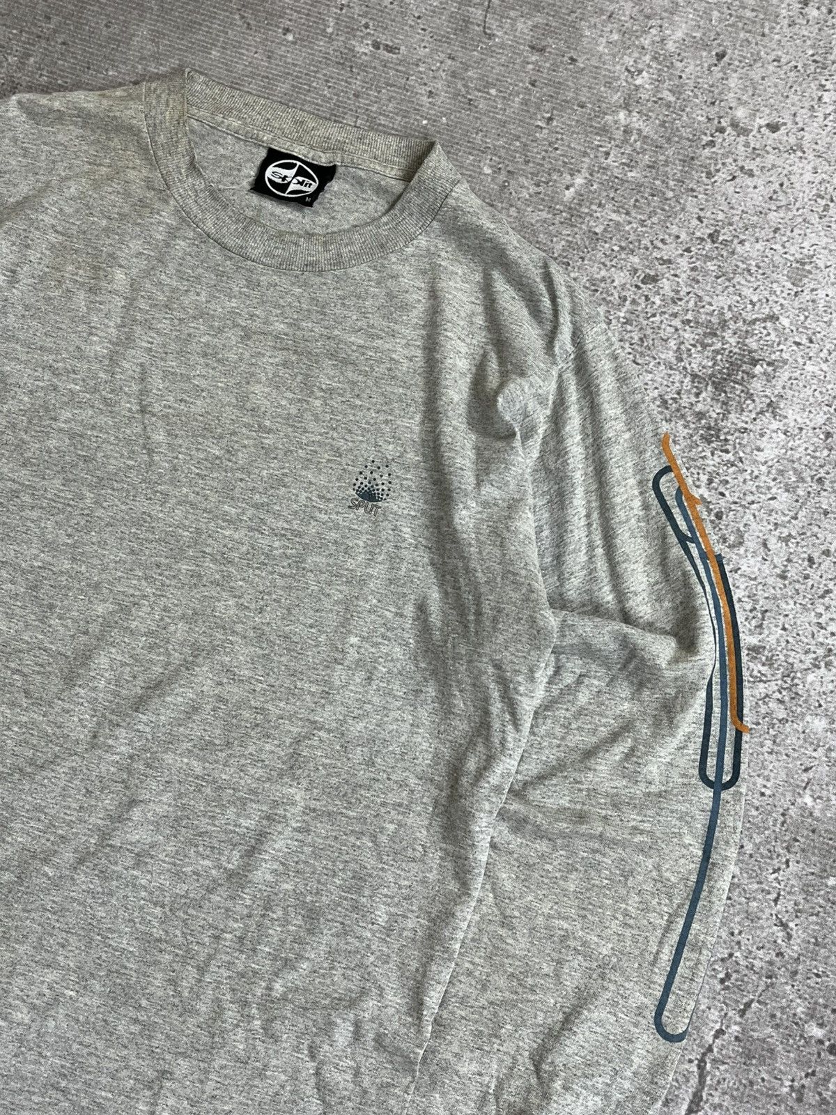 Split Vintage 90s Split Skateboard Longsleeve Size US M / EU 48-50 / 2 - 4 Thumbnail