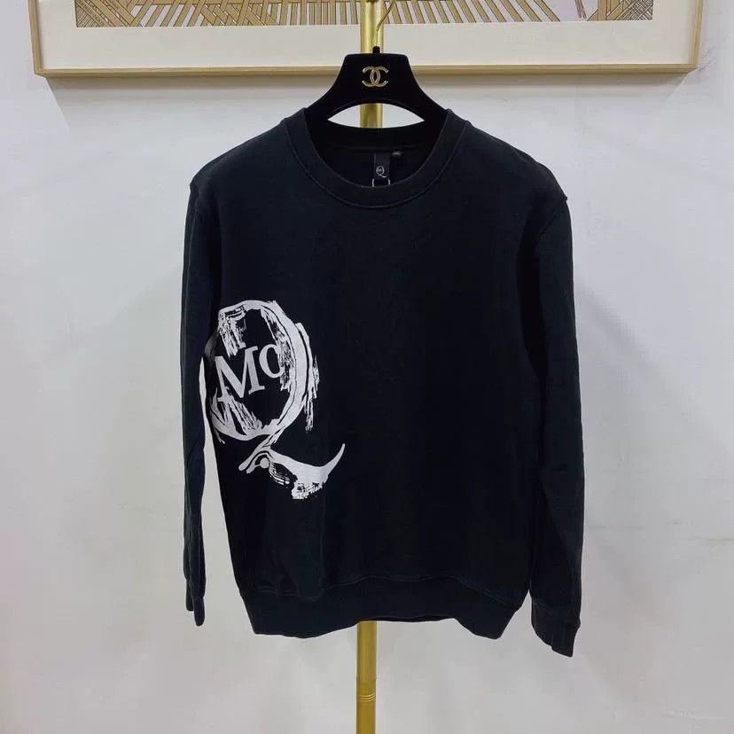 Alexander McQueen Alexander McQueen Black Crewneck Sweatshirt XS Size US XS / EU 42 / 0 - 1 Thumbnail