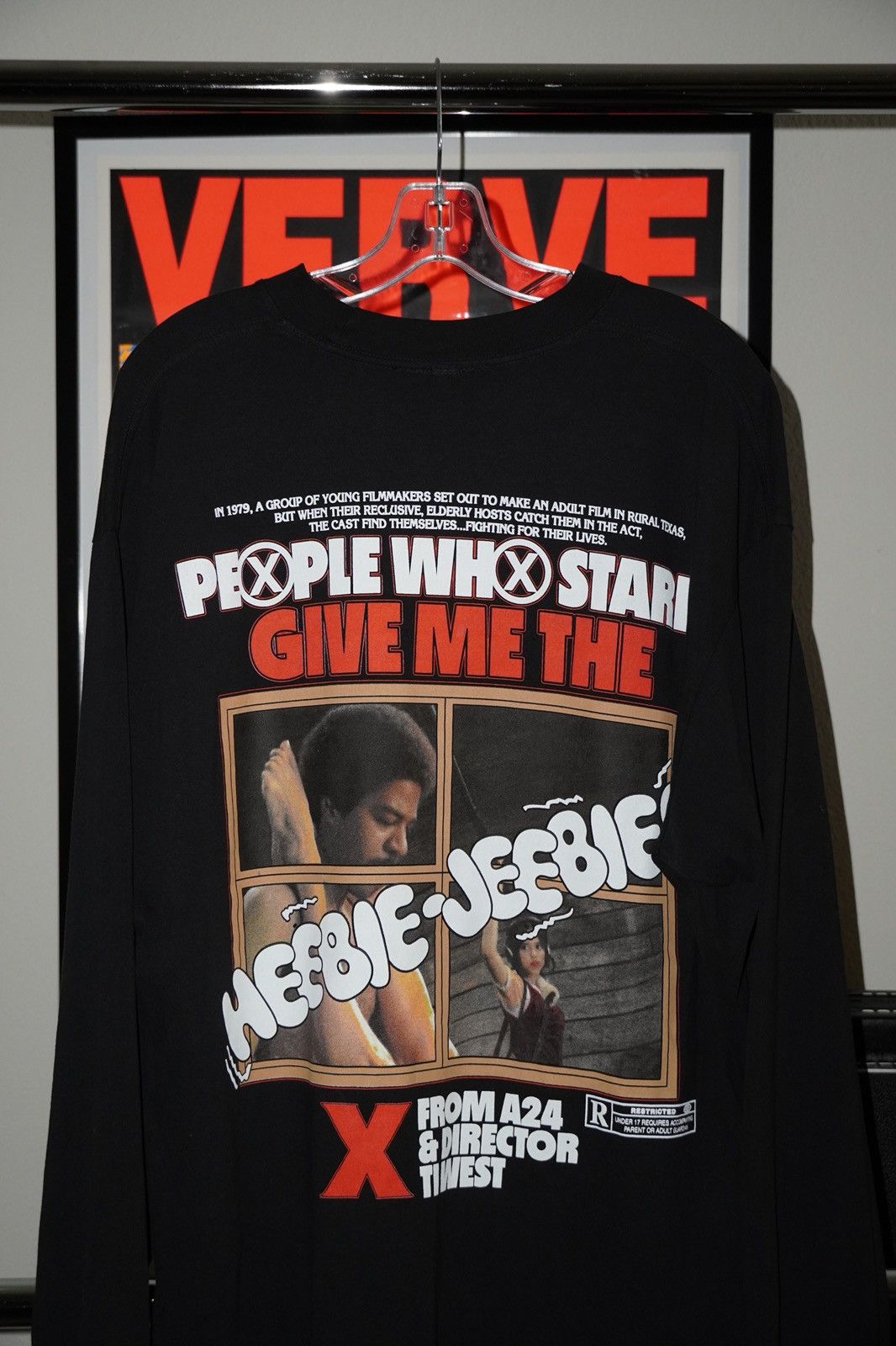 A24 × Online Ceramics ‘X’ People Who Stare L/S Size US XL / EU 56 / 4 - 2 Thumbnail