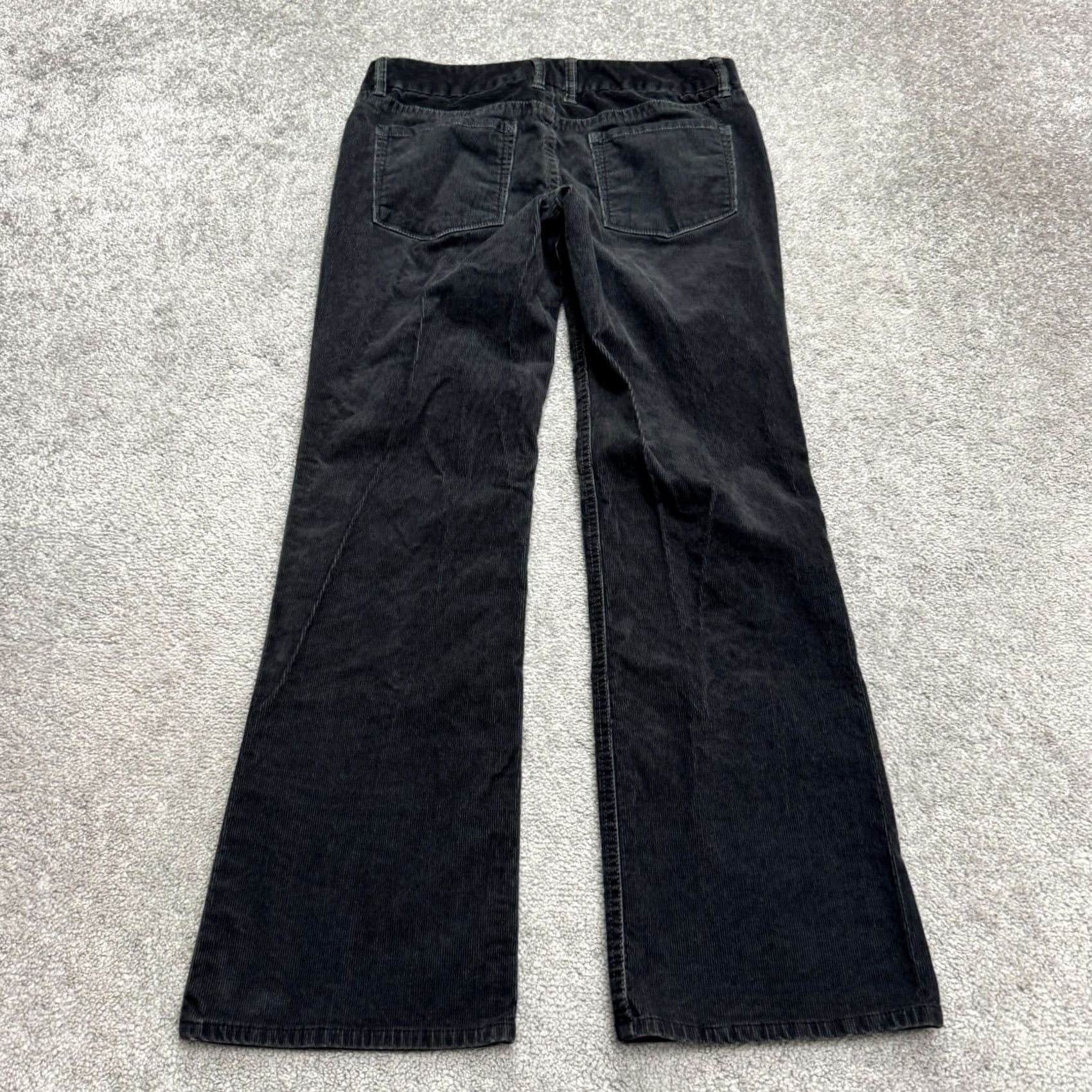 J.Crew J.Crew Favorite Fit Corduroy Pants Womens 8 Short Charcoal Gray Mid Rise Stretch Regular Size 30" / US 8 / IT 44 - 2 Thumbnail