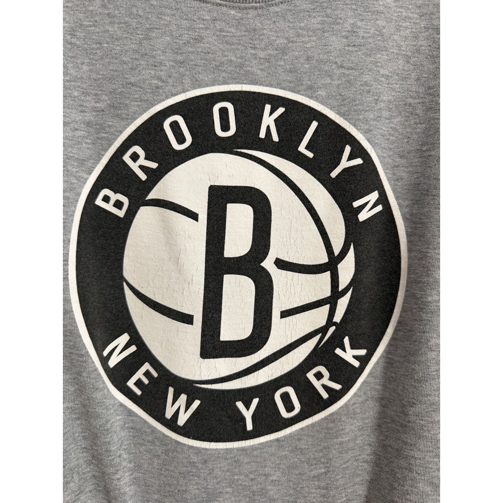 47 Brand Brooklyn Nets NBA Basketball Crewneck Sweatshirt Size Medium Size US M / EU 48-50 / 2 - 2 Thumbnail