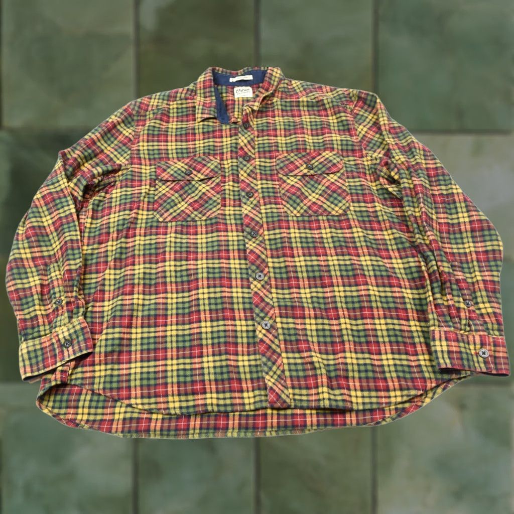 Vintage Orton Brothers Shirt Mens 2XL Red Green Plaid Flannel Long Sleeve Button-Up Size US XXL / EU 58 / 5 - 1 Thumbnail
