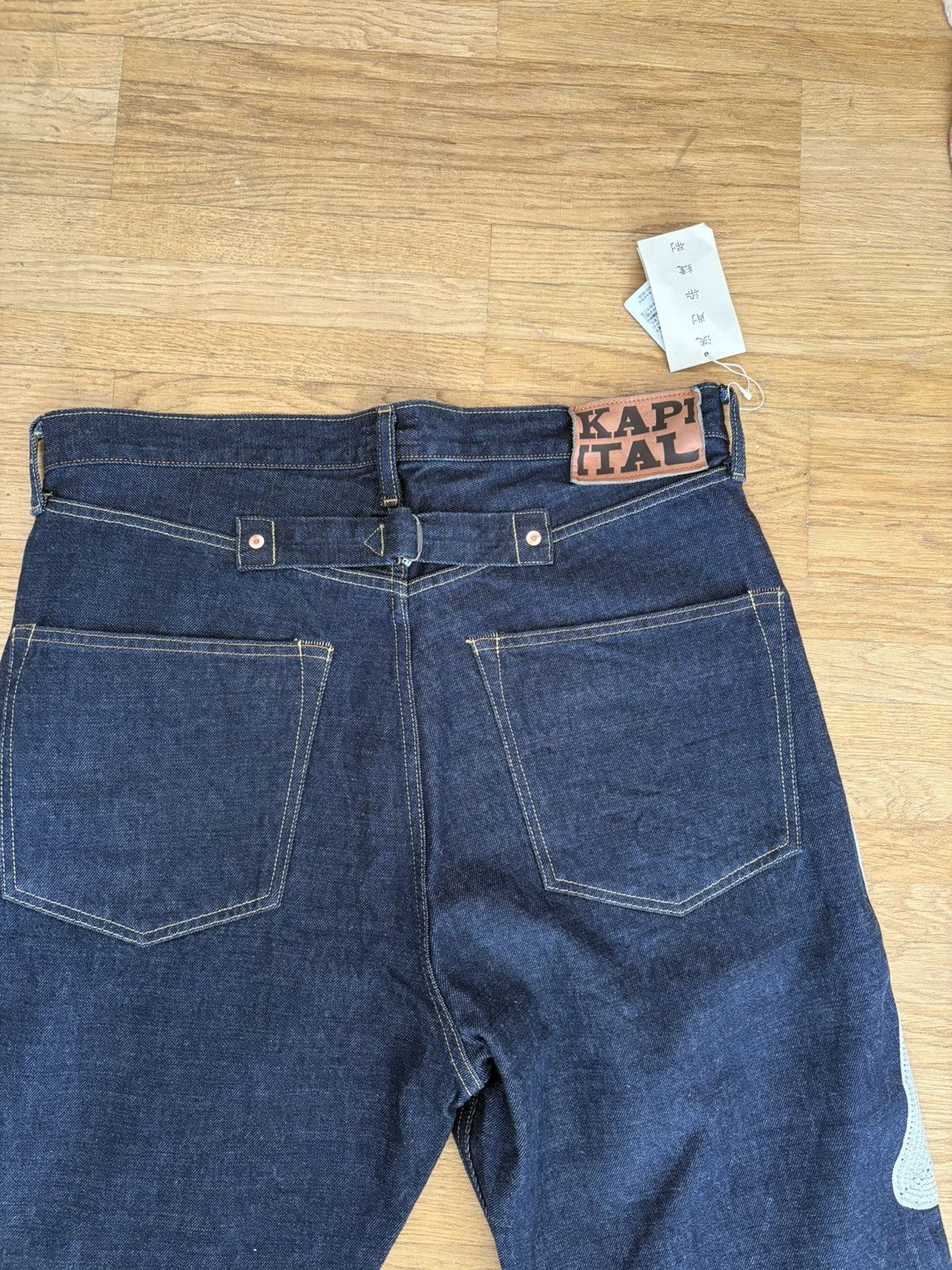 Kapital Kapital 12.5oz mexican tuxedo bone denim Size US 36 / EU 52 - 7 Thumbnail