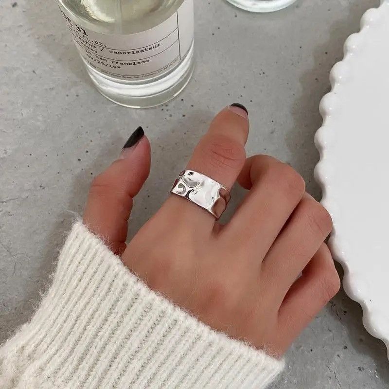 Jewelry Uneven Adjustable Ring Size ONE SIZE - 2 Thumbnail