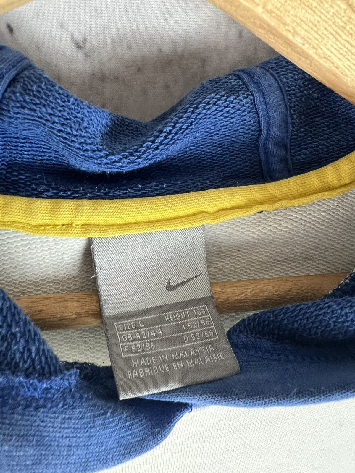 Nike Hoodie Nike Cortez Vintage Big Central Logo Rare 00s Drip Size US L / EU 52-54 / 3 - 3 Thumbnail