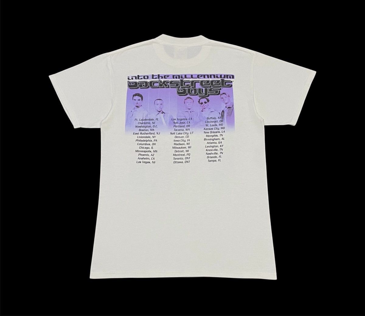 Band Tees Vintage 1999 Backstreet Boy Into The Millennium Shirt Size US M / EU 48-50 / 2 - 3 Thumbnail