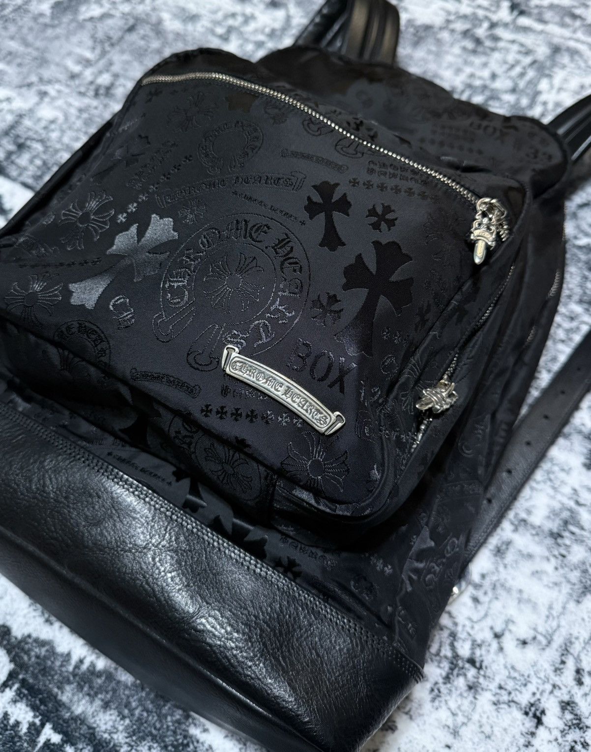 Chrome Hearts 7th Grade Full Size Backpack Size ONE SIZE - 8 Thumbnail